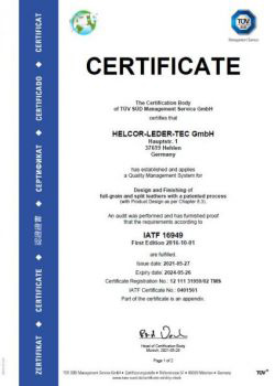 IBL - certificati: IATF 16949
