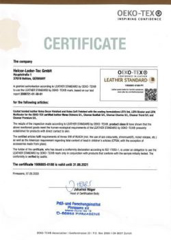 IBL - certificati: OEKO-TEX